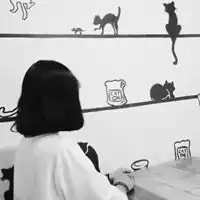 知己头像一男一女卡通红蓝颜知己头像微信头像图片大全