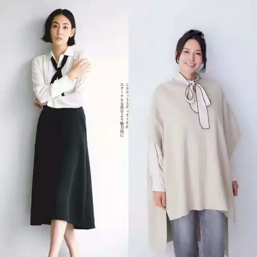 想拥有春夏的优雅女人味,一件飘带衬衫就足够,高级感如此简单