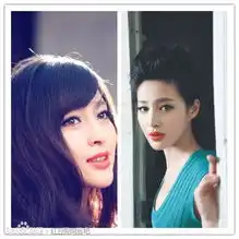 刘诗诗范冰冰郑爽那些有无刘海都美丽的女星