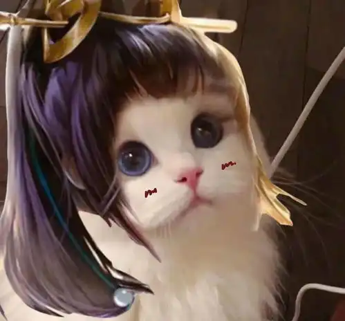 最近很火的王者荣耀猫头表情包情侣头像大乔太萌了