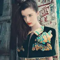 欧美时尚个性女生头像蝴蝶飞不过沧海