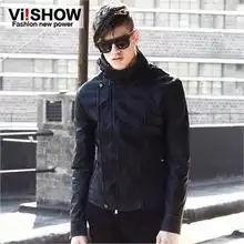viishow2014春装新款皮衣男欧美风潮男机车皮衣男士皮夹克外套服饰鞋帽女装男装童装女鞋男鞋童鞋男女内衣家居服
