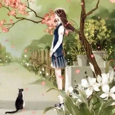 好看动漫女生头像以后我们家的宝宝就叫夕阳好不