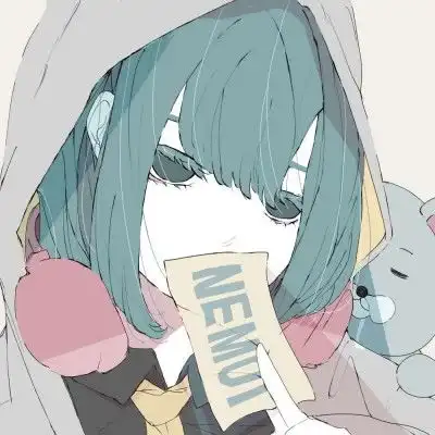 甜酷风女生头像卡通比基