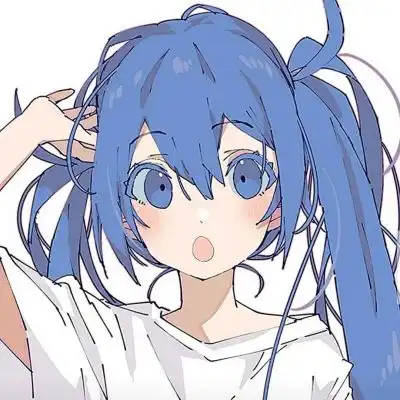 甜美女孩卡通头像美少女