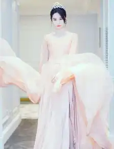 女星杨颖杨幂迪丽热巴关晓彤刘亦菲高定礼服谁尊贵谁像公主呢