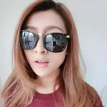 墨镜女头像唯美黑超