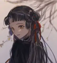 插画风古风女生头像我为檐上三寸雪,你是人间惊鸿客