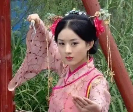 古装美女头像图簪花