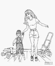 小女孩简笔画头像教程动漫