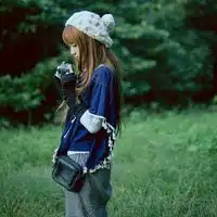 qq头像女生唯美小清新戴帽子如果有人比我好也请你别心动