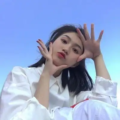 可爱少女头像真人图片新