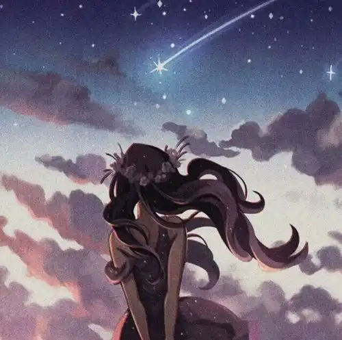 第601期动漫女头0320好仙气的动漫单人微信头像