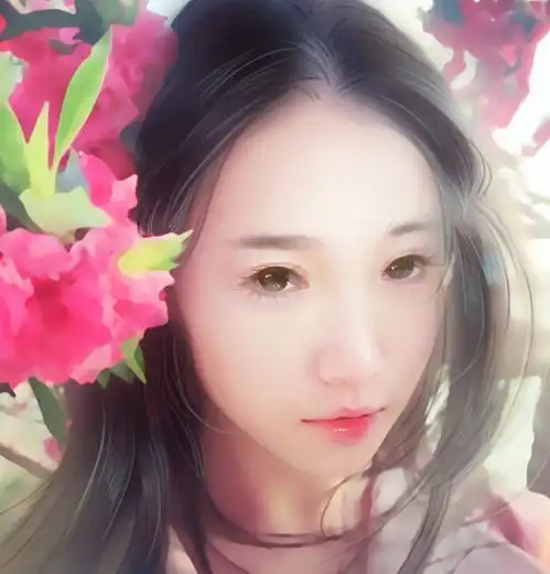 将妹子照片做成古典手绘风格