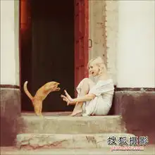 女摄影师的梦幻之境美景美女的完美结合