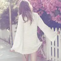 跪求qq高清森系背影头像,急急急