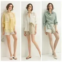 夏日简约系穿搭look,做个时尚的高冷女神