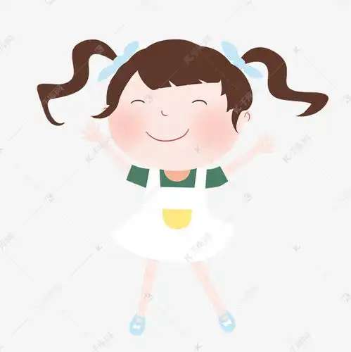 儿童节欢呼女孩素材图片免费下载千库网