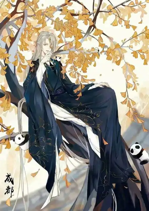 帅到炸的古风城市拟人图