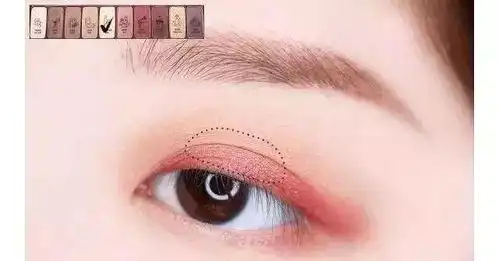 青妍美妆带来暖色眼妆教程,教你撩汉少女美妆