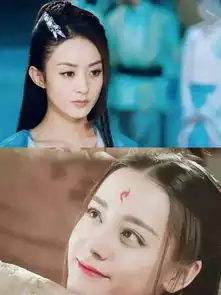 赵丽颖迪丽热巴双丽cp,莫名感觉配一脸

