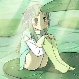 m土拨鼠原创插画少女和媚女