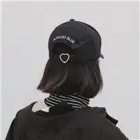 2018女生高冷带帽子动漫头像