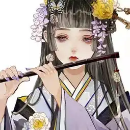 吃货女生头像古风炸鸡
