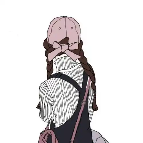 文艺范插画女生头像,欢迎抱走