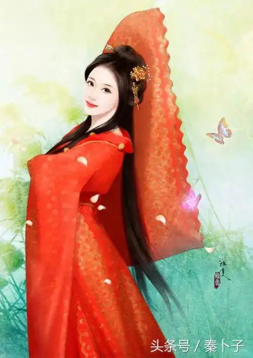秦卜子古风佳人