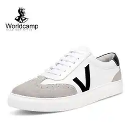 易帝冬季雪地靴女士短靴碎花短筒潮拼色平底加绒棉鞋女鞋子图片品牌图库