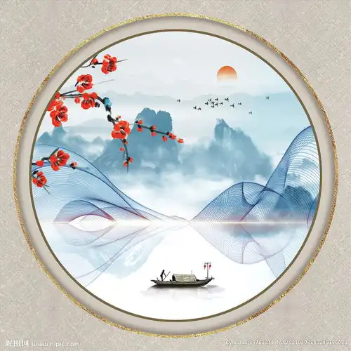 中式背景墙图片