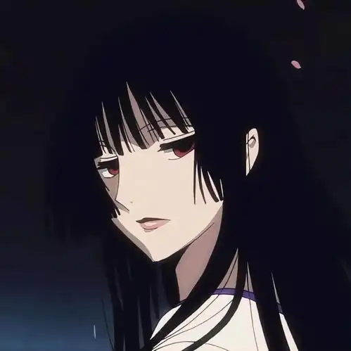 动漫头像蓝色发型动漫头像