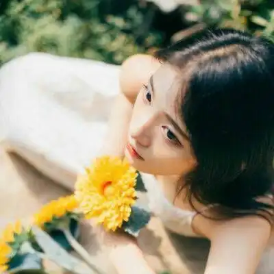 唯美女神头像小清新女头