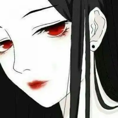 病女头像伤感惊悚血腥二次元血瞳病娇重口味头像