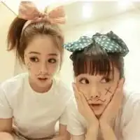 女生闺蜜姐妹头像乖巧