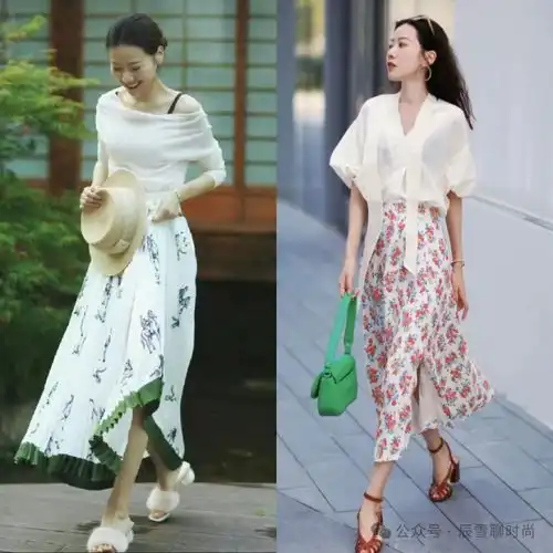 40女人穿碎花裙,如何既能展现年轻浪漫,又能散发活力与自信