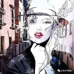 活泼浪漫的花卉与春日气息,让她的时装画打开你的缤纷少女心