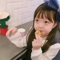 最新超萌的小女孩头像嘟嘴大全可爱吃货小女孩图片头像