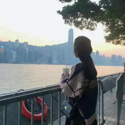 女头背影小清新森系文艺唯美森女图片头像无水印