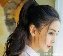 女生扎马尾时,这3个错误要少犯,看着显老,还会加快掉发