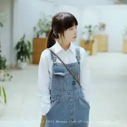 头像可爱女生小孩清新撞