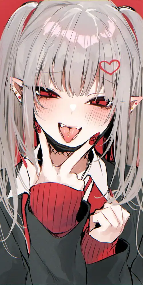 二次元女生抑郁头像竖屏