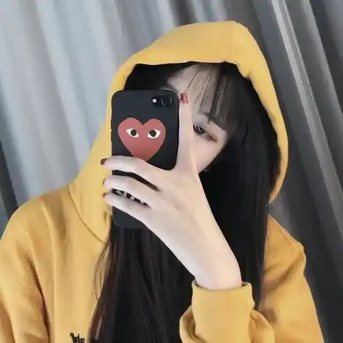 女生头像遮脸仙气可爱扣