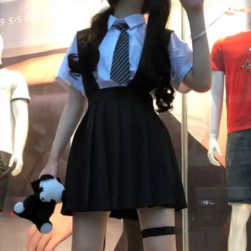 女生头像部位头像半身背影jk头像