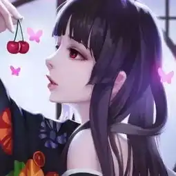 呆萌头像古风女生白蛇图