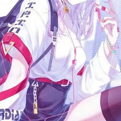 一对两张的超级可爱的动漫闺头