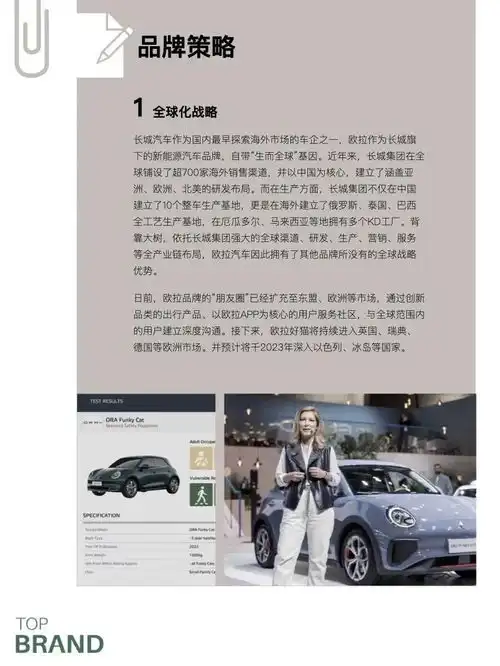 500个品牌案例欧拉汽车新能源汽车更爱女性