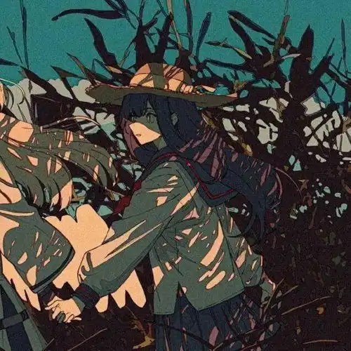 快来领取动漫闺蜜头像