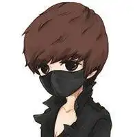 头像女霸气戴帽子口罩我